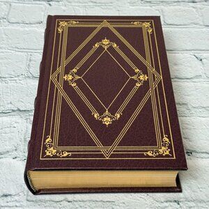 David Copperfield Charles Dickens Franklin Library 1980 Leather Bound Book Brown